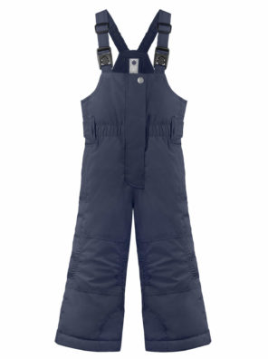 Детские брюки на лямках для девочки синие - фото 10
