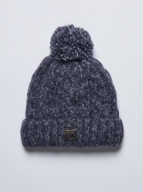 Женская шапка Tweed cable - фото 15