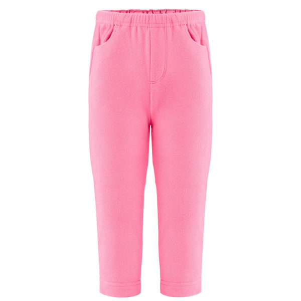 Детские флисовые брюки 295596 glory pink - фото 1