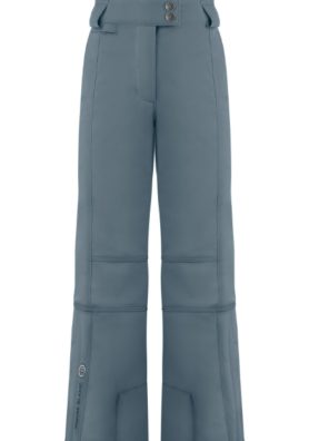 Детские брюки стрейч для девочки серые - фото 5