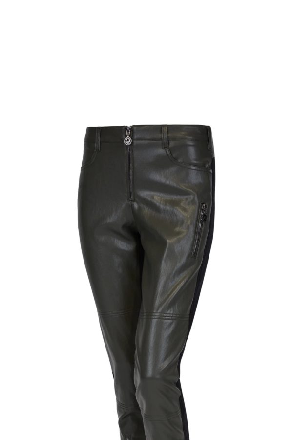 Женские кожаные брюки Rango 19194-36 - фото 1