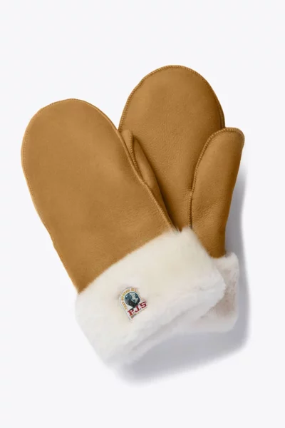 Варежки Parajumpers Shearling Mittens, Almond