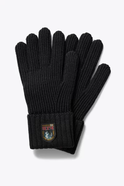 Вязаные перчатки Parajumpers Noez, Black - 0541