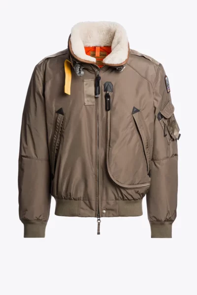 Мужская куртка бомбер Parajumpers Fire S. Slate mud - 0128