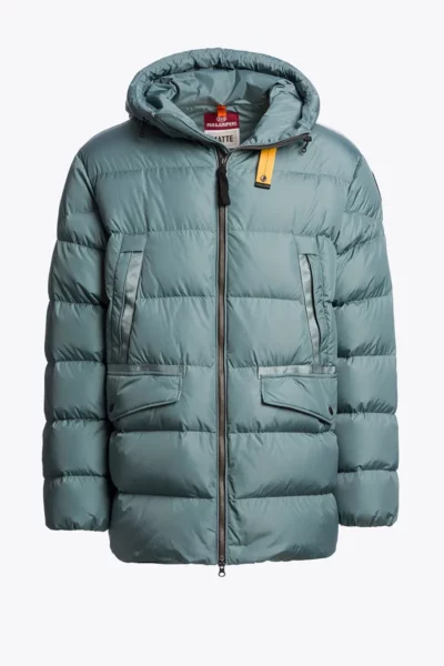 Мужской пуховик Parajumpers Sallins, Green-blue 0782